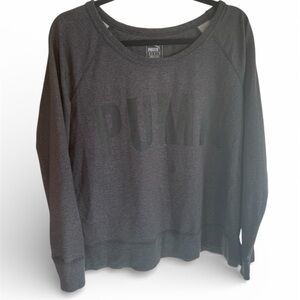 Puma Charcoal Gray Pullover